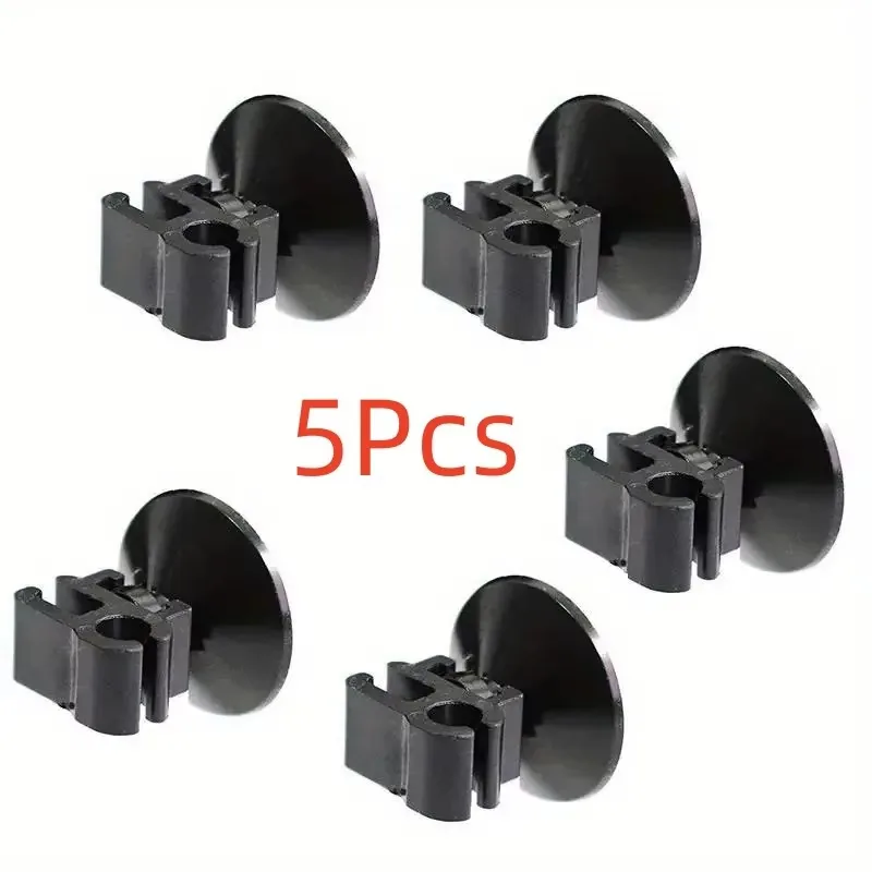 5PcsAquarium fixed suction cup oxygen tube power line clip filter wire organizer double headed double card