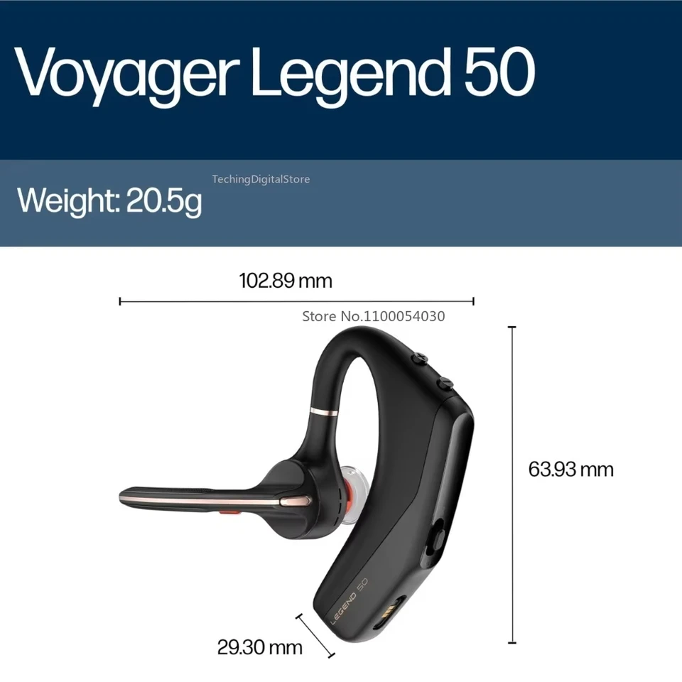 Poly Voyager Legend 50 UC ブルートゥースヘッドセット