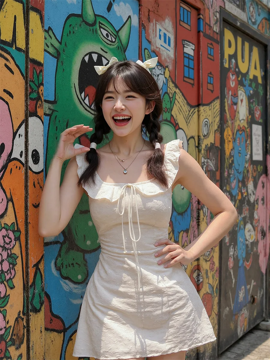 فستان نسائي أصفر على شكل حرف a صيفي قصير بأكمام طويلة ورقبة عالية وياقة مدورة محبوك قابل للتمدد مناسب للمكتب للسيدات احترافي #6