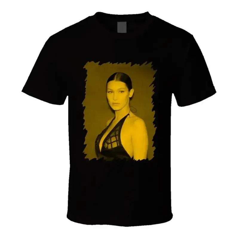 Bella Hadid Neon Color T Shirt