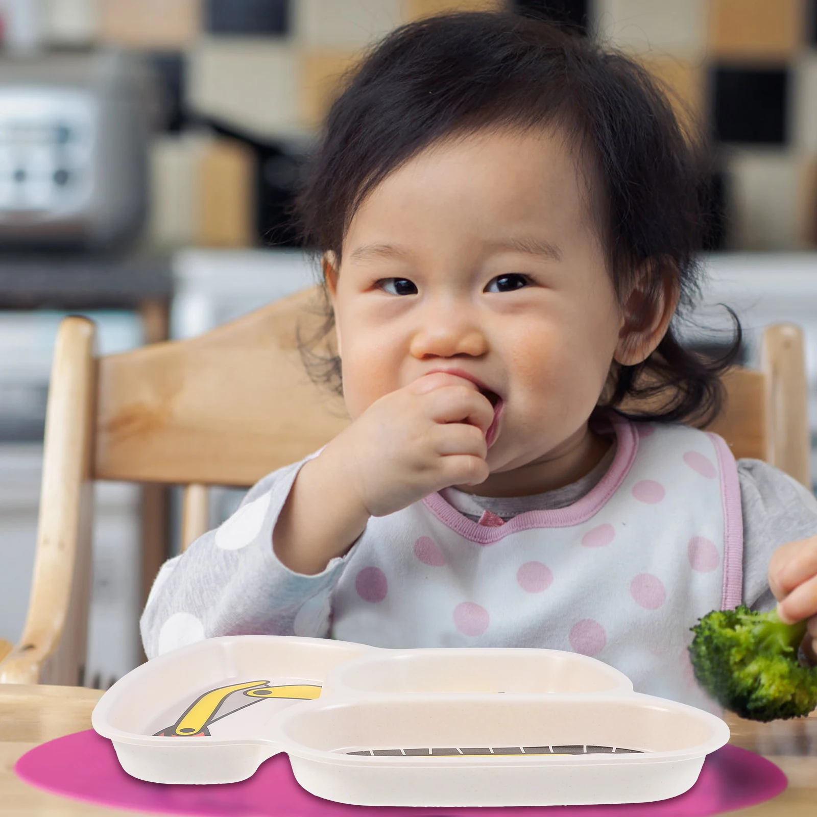 子供食器セット漫画樹脂プレート子供ダイニングベビー給餌ボウル幼児食事キット家庭用幼児給餌用品