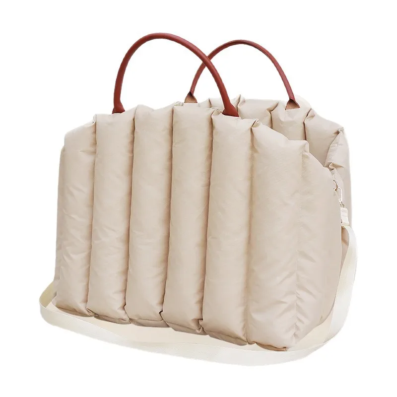 حقيبة حمل للكلاب والقطط، مقعد أمان محمول لسيارة الكلاب، حقيبة جرو محمولة، وسادة مقعد سيارة للحيوانات الأليفة، أساسية للسفر #5