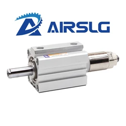 Airtac Type SDAJ Square Pneumatic Mini Cylinder Adjustable SDAJ25-20-20 SDAJ32-30-20 SDAJ32-40-20 With/without magnetism