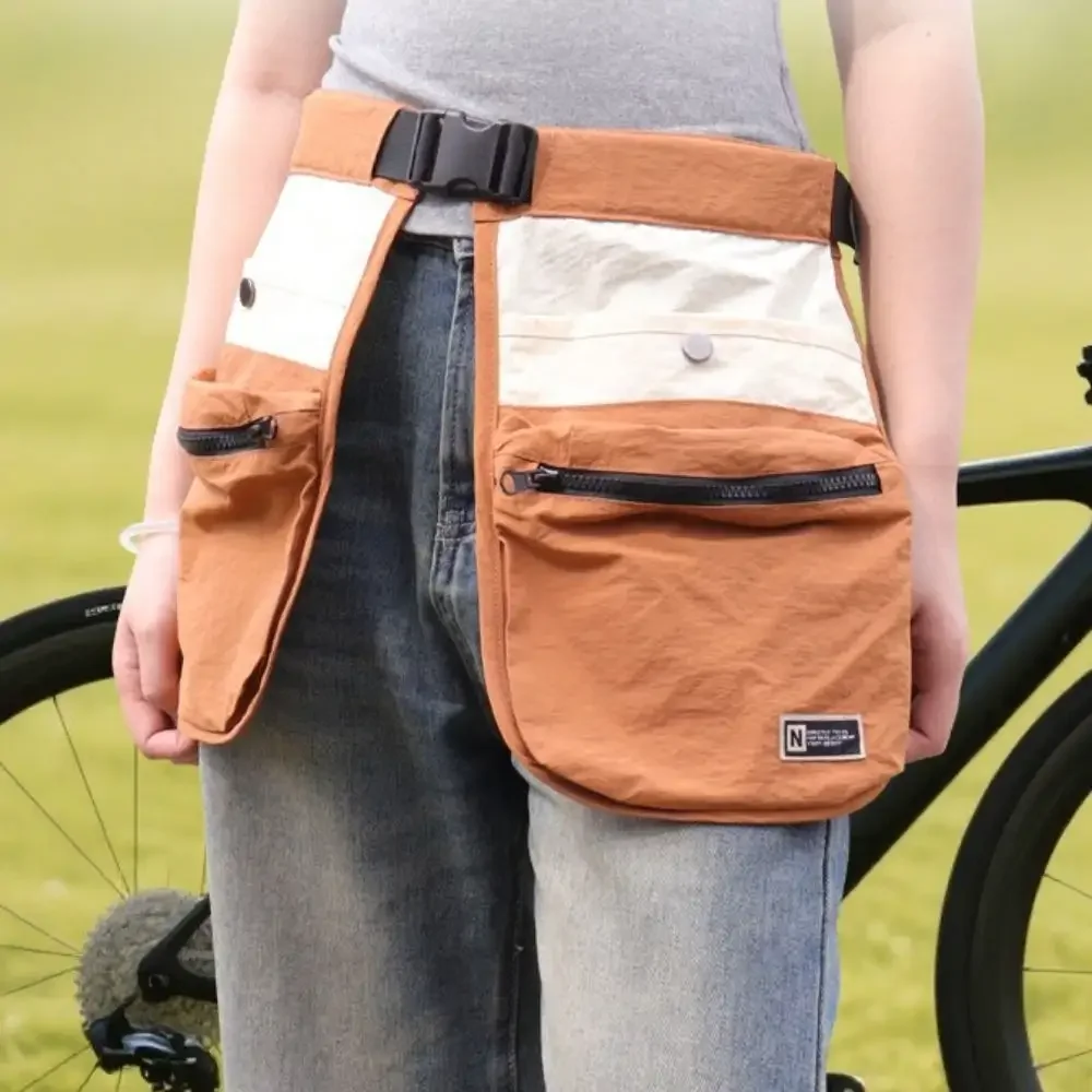 

New Portable Belt Bag Casual Waterproof Waist Tool Pouch Bag Multi-pocket Adjustable Strap Hip Bum Bag Men Women