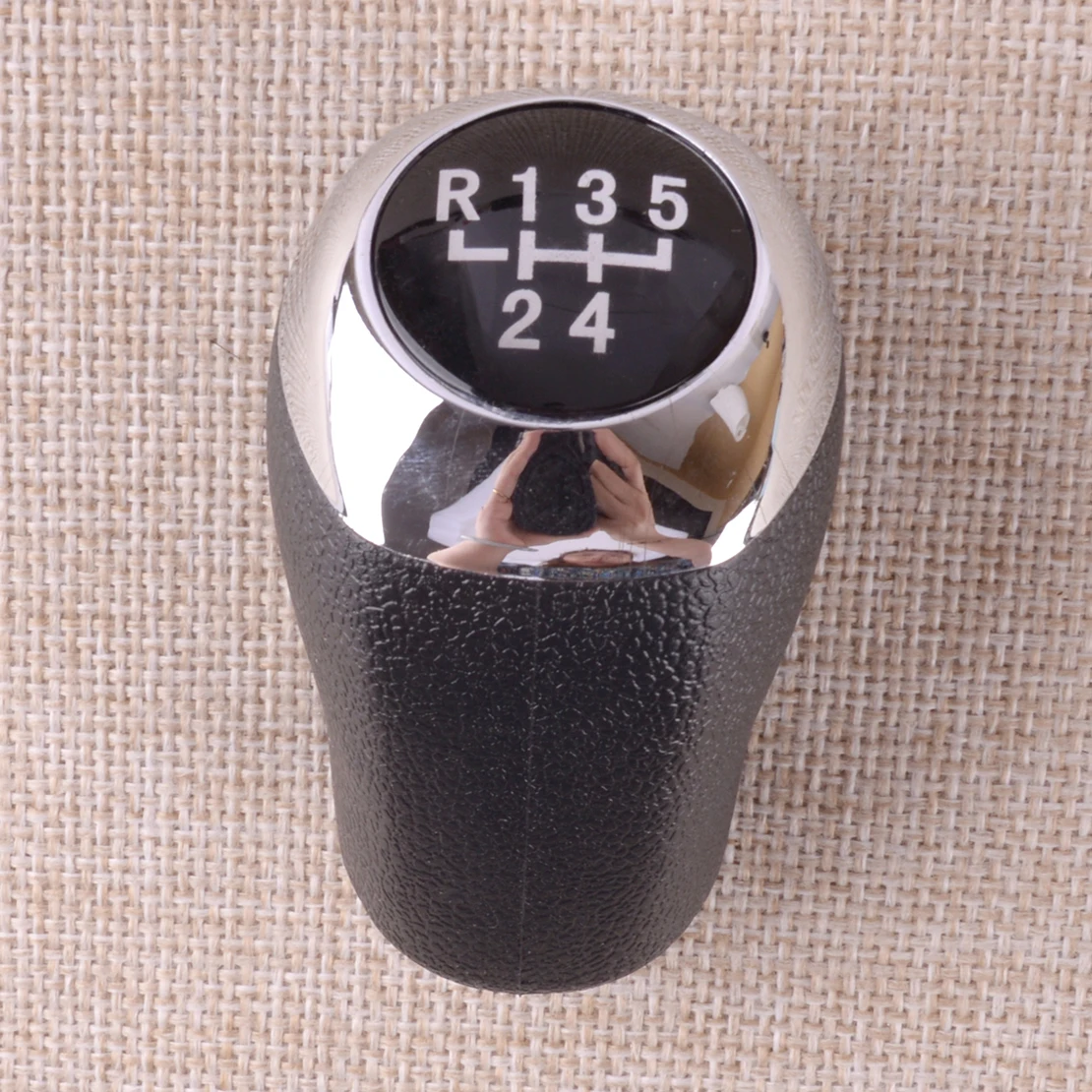 

5-Speed Leather Manual Gear Shift Shifter Knob Head Fit for Hyundai I30 MT Elantra Accent Solaris 2012 2013 2014 2015 2016 New