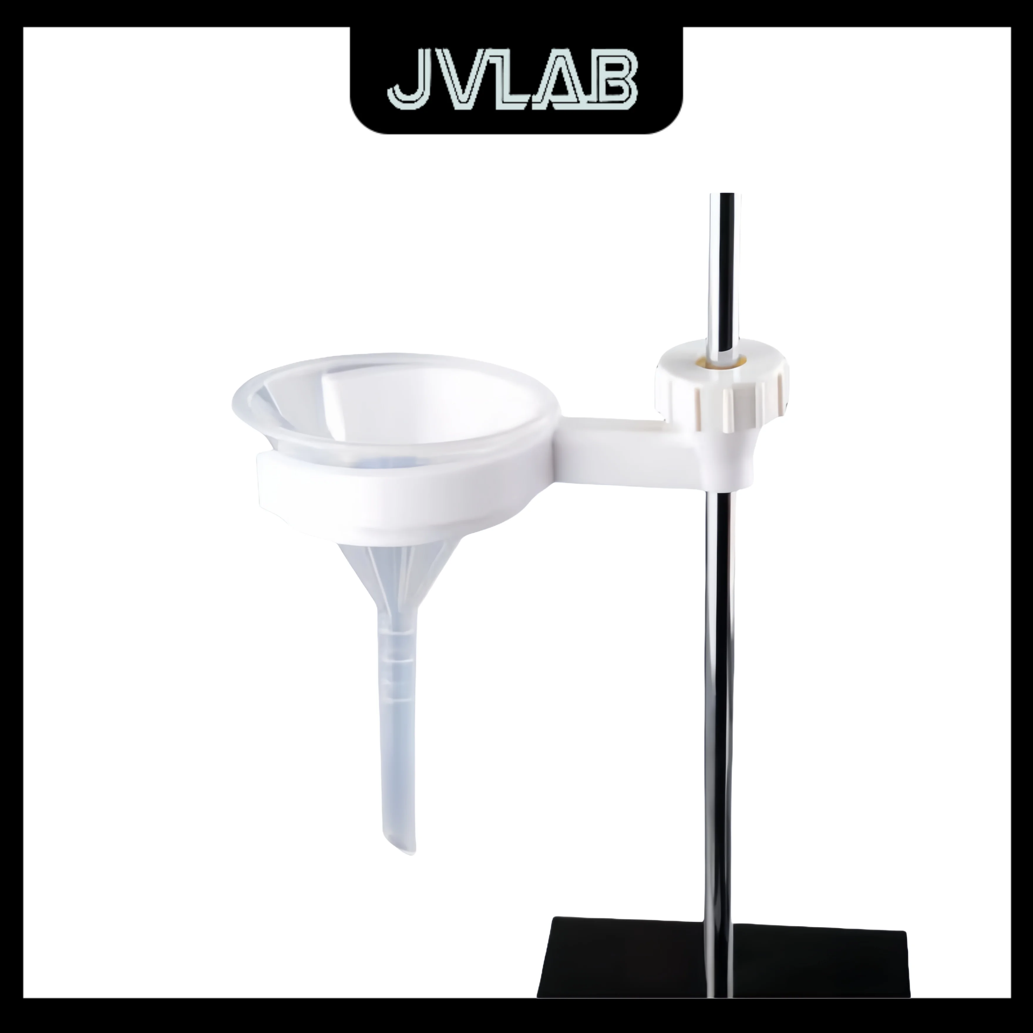 

Plastic Separatory Funnel Rack Clamp American Funnel Stand Iron Stand Funnel Support Separating Adjustable Height Knobs JVLAB