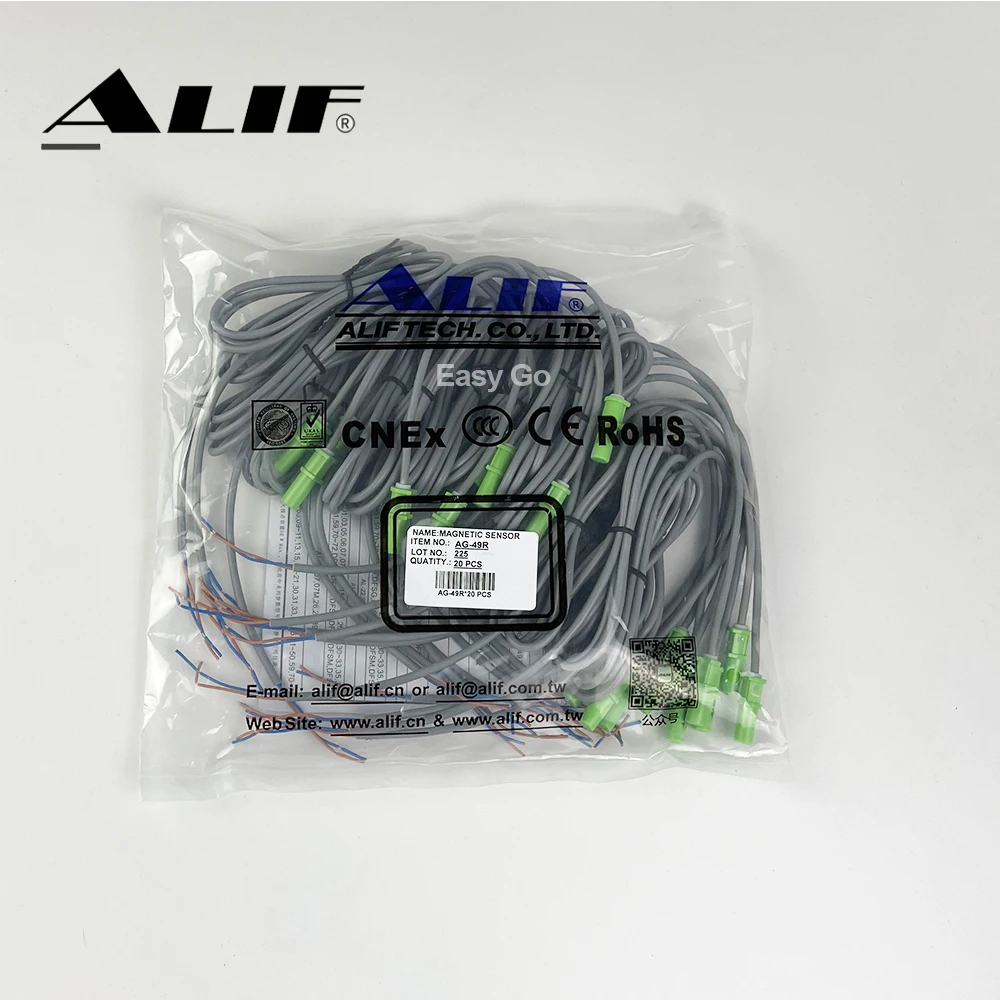 Imagem -03 - Alif Al49r Ag-49r 49df 49n 49p 49s Novo Interruptor Magnético Original do Cilindro para Todos os Entalhes Peças