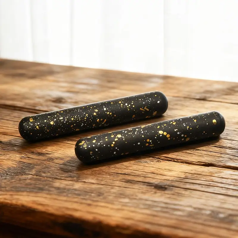 HVV Hui Ink Golden Unchanged Ink Stick, Ink Block, Chinese Brush, Pine Soot Ink Stick, Hu Kaiwen Oil Soot Grinding Natural Ink