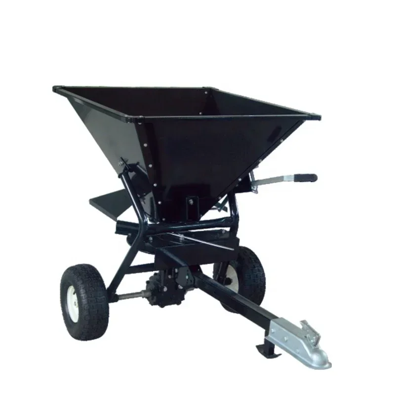 

Hot SalseYJLLarge Capacity 160L ATV Riding Lawn Mower Tractor Farm Tow-behind Fertilizer Seed Sand Spreader