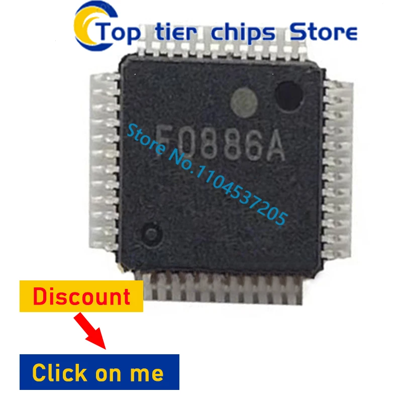 10PCS UPD78F0514A F0514A F0514 QFP-48