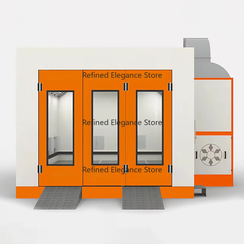 Custom Size Paint Booth for Sale Featuring Die-sel Heating System And Water-Based Paint Application
