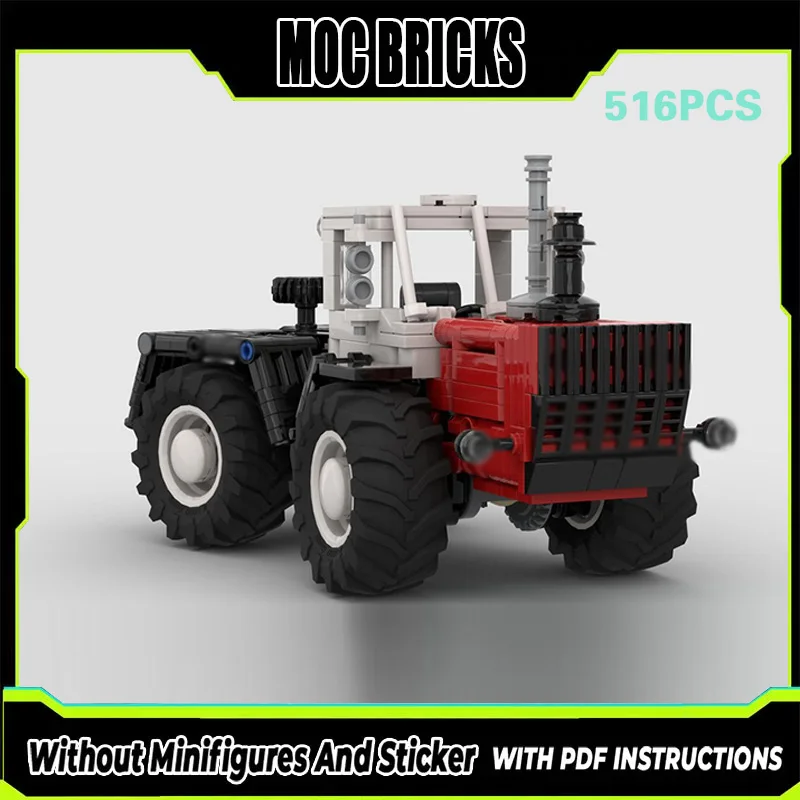 

City Car Model MOC Building Bricks T-150K Agricultural Tractor Modular Technology Gifts Holiday Assemble Children Toys Suit