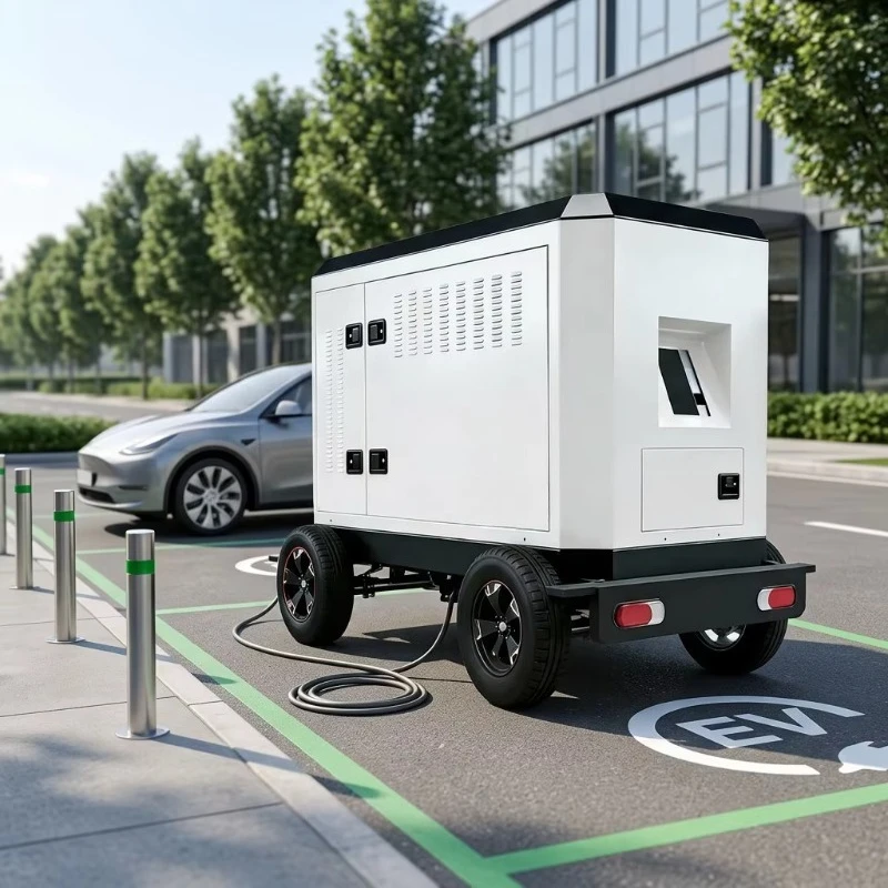 Outdoor High Frequency Mobile Energy Storage Charging Equipment, Portable & Container Type 30kWh 45kWh 60kWh 100kWh 216kWh