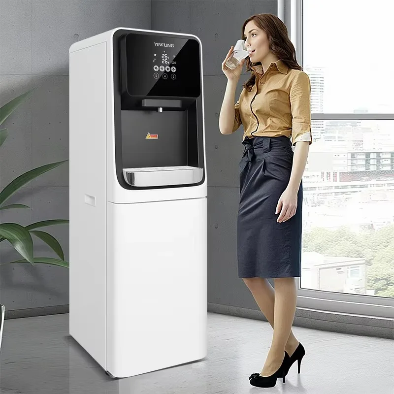 

LED Intelligent Display Home Gym Direct Drinking Water Dispenser Customizable Cold Hot Water Reverse Osmosis System Water Filter