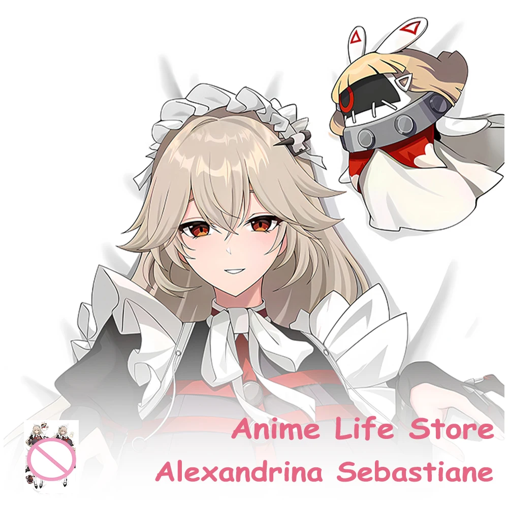 Zenless Zone Zero Alexandrina Sebastiane Dakimakura Pillowcase Cosplay Props Otaku Double-Sided Print Pillow Cushion Covers