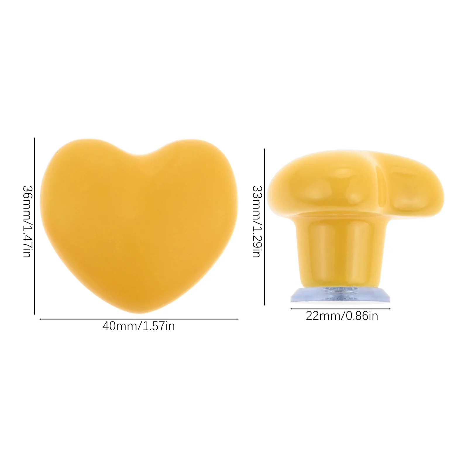 Bathroom Toilet Tank Flush Button Press Button Assistant Presser Handle Assist Tool for Flush Valve Button Round/heart Shape