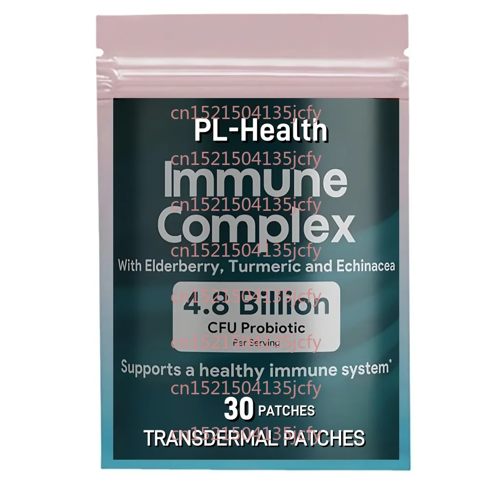 

30 патчей Immune Complex для поддержки иммунной системы с витамином С, бузиной и цинком