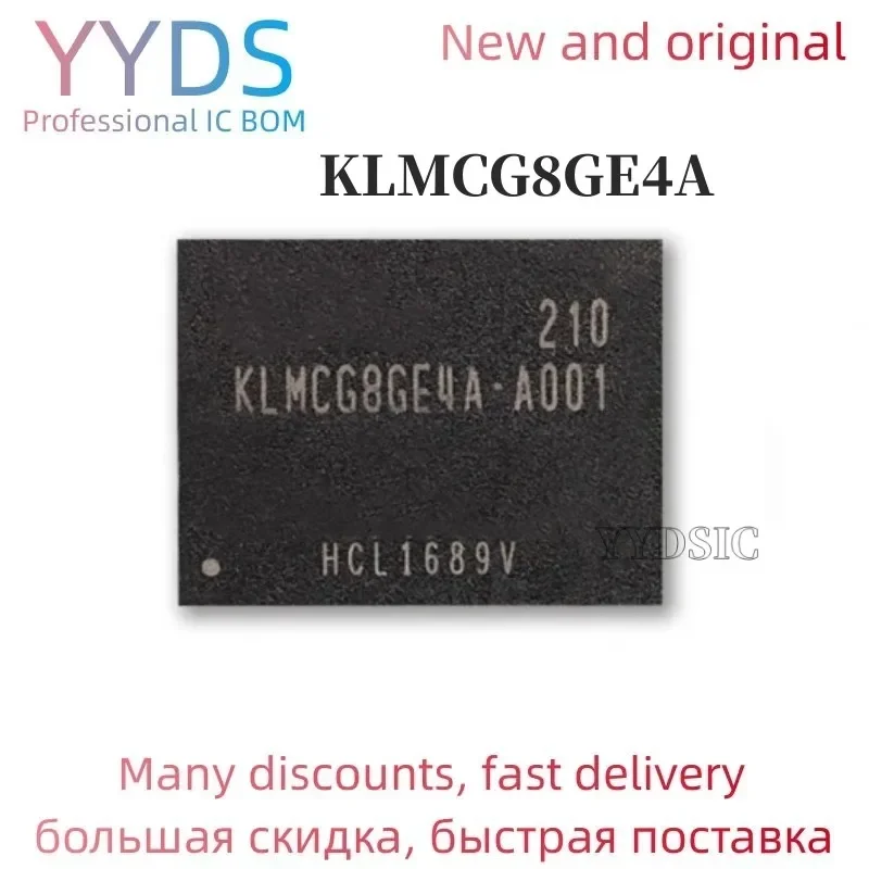 

(1PCS) (2PCS) (5PCS ) (10PCS ) 100% new original KLMCG8GE4A-A001 BGA KLMCG8GE4A A001 64G