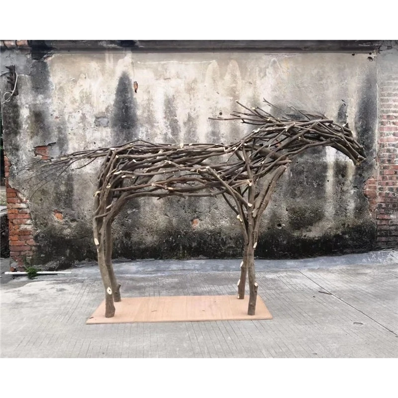 Simulation deer animal craft products B & B hotel large floor ornament decoration
