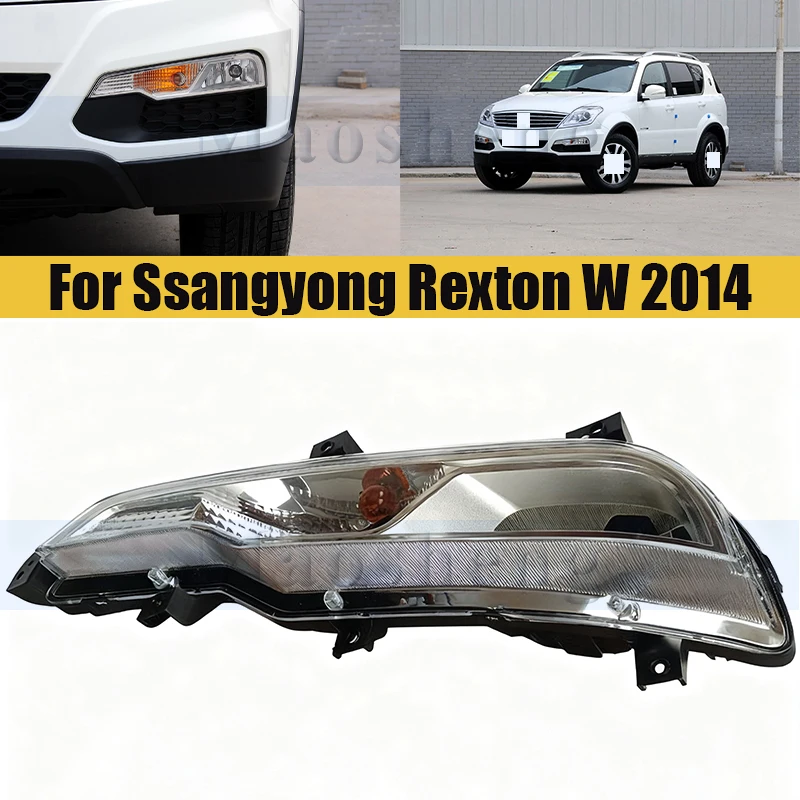

Front Bumper Fog Light For Ssangyong Rexton W 2014 Fog Lamp Driving Light Lamp