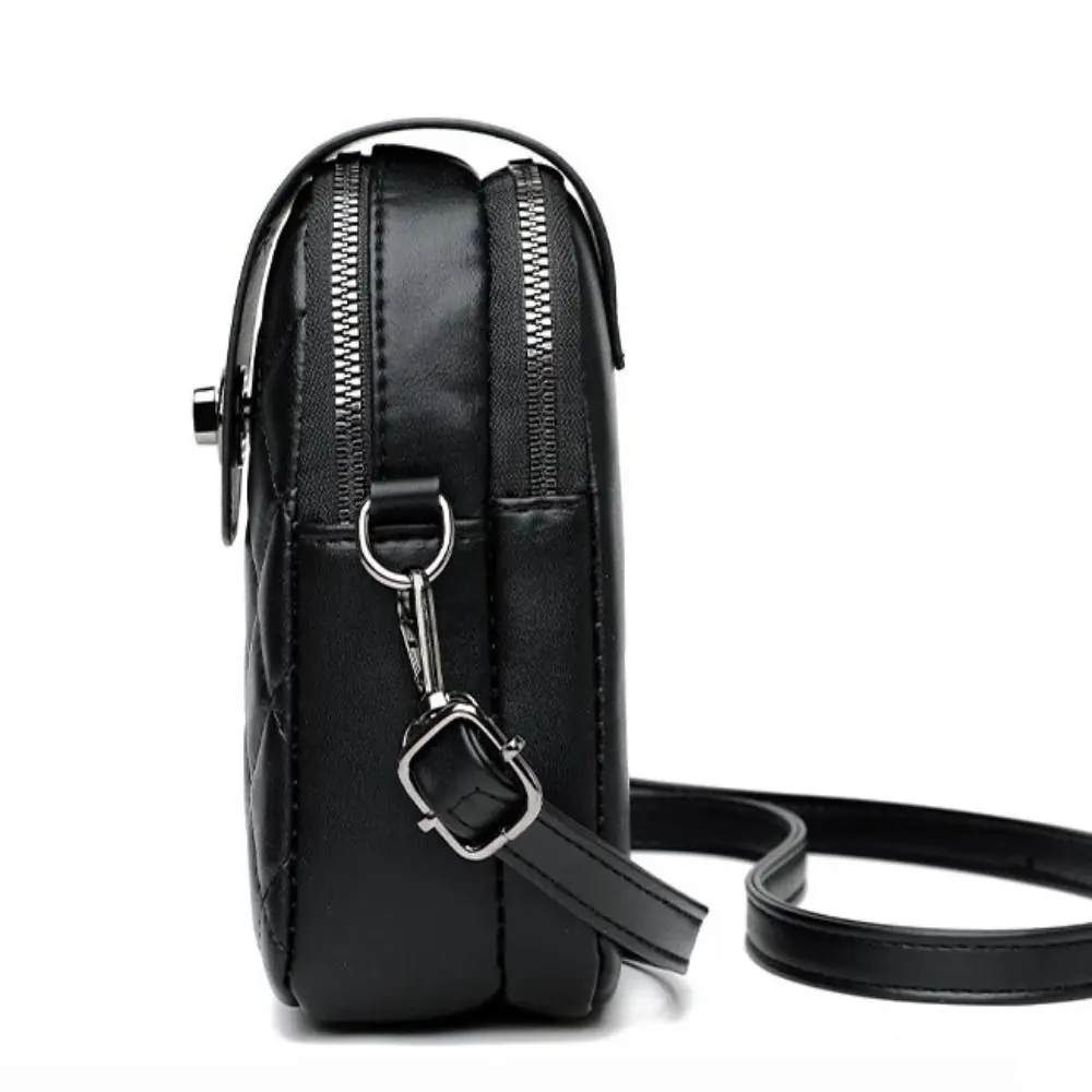 New Luxury Leather Handbags High Quality Long Shoulder Strap Advanced Sense Crossbody Bags High Capacity Female Bag