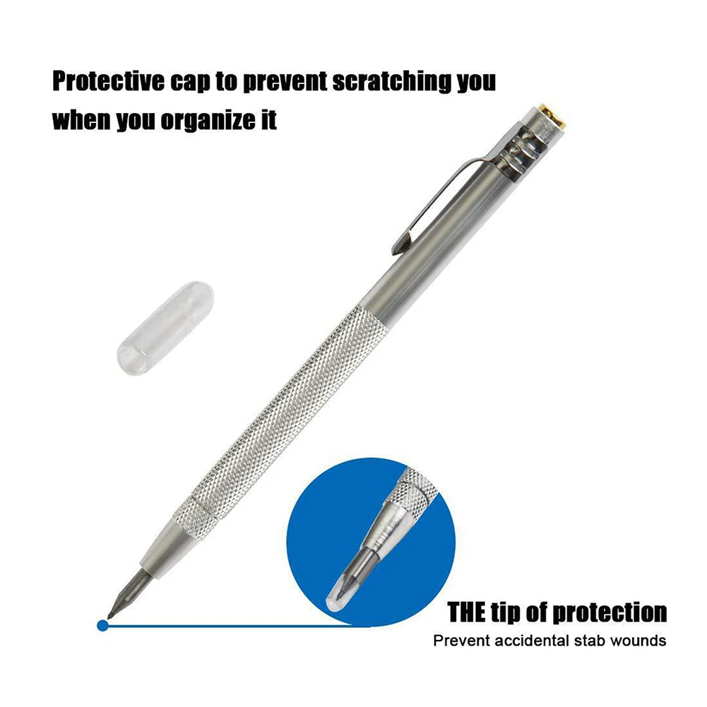 Pen For Glass Scriber Pen 14cm 2pcs Aluminium Ceramic Craft Changeable Nib Scriber Engraving Workshop Equipment