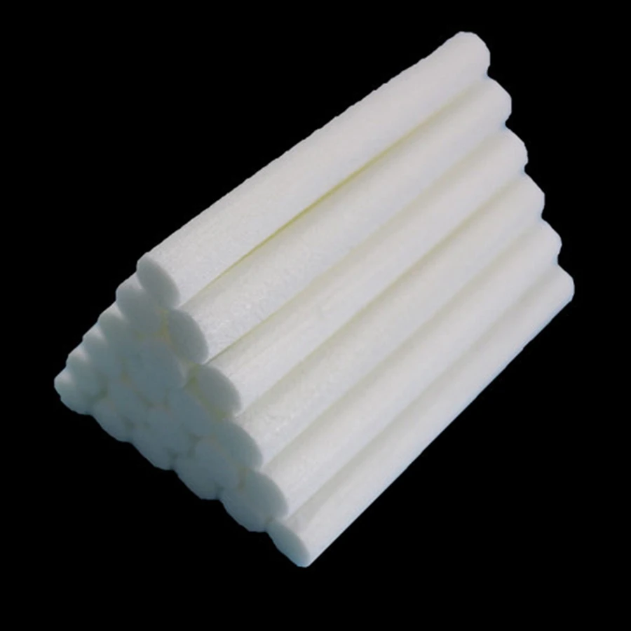 10 Pieces Humidifiers Filters Cotton Swab for USB Air Ultrasonic Humidifier Aroma Diffuser Replace Parts Can Be Cut