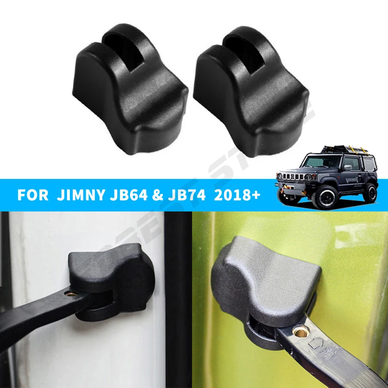 Car Door Limiting Stopper Buckle Cover Protection Trim for Suzuki Jimny JB64W JB74W 2019 2020 2021 2022 2023 Auto Accessories