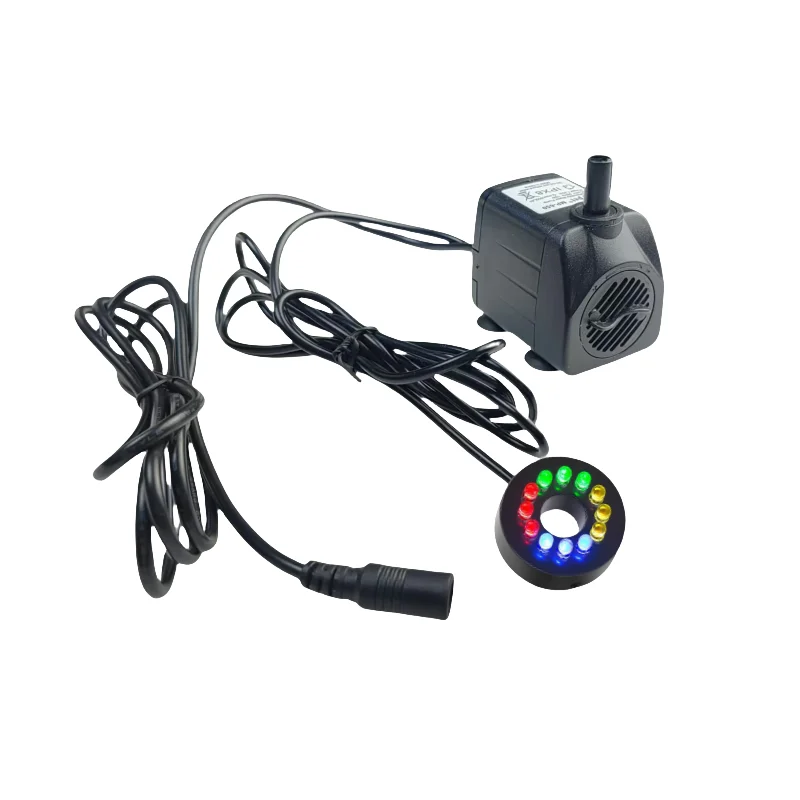 AC 24V rockery resin flowing water crafts fish tank fountain miniature low pressure pumping circulation filter submersible pump