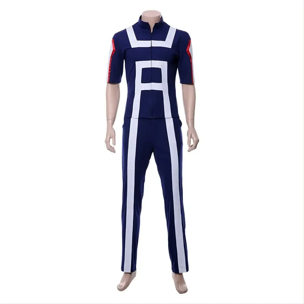 My Hero Academia Sports Uniform Izuku Midoriya Cosplay Costume Gym Suit High School Uniform Sports Wear Outfit