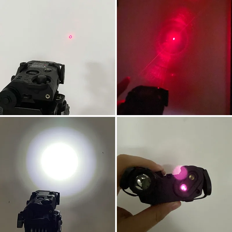 Wadsn-luz de relleno IR PEQ15, Láser de punto rojo, verde y azul, juego de linterna M600C, M300A, luz de exploración táctica, UNAxon, interruptor Dual, MLok Keymod