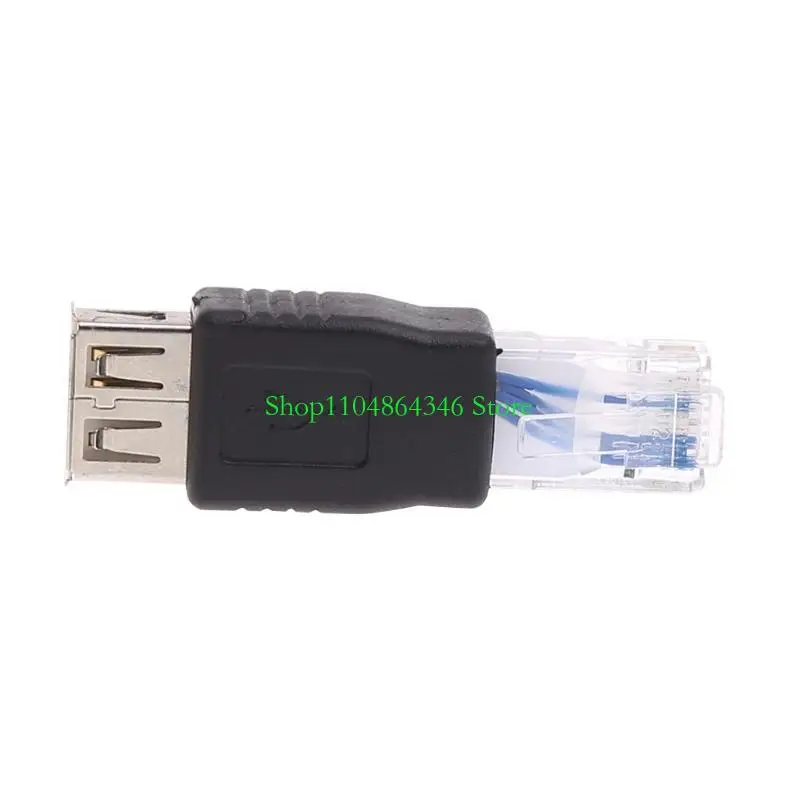 5ASD 1PACK USB 2.0 Женский до локальной сети RJ45.