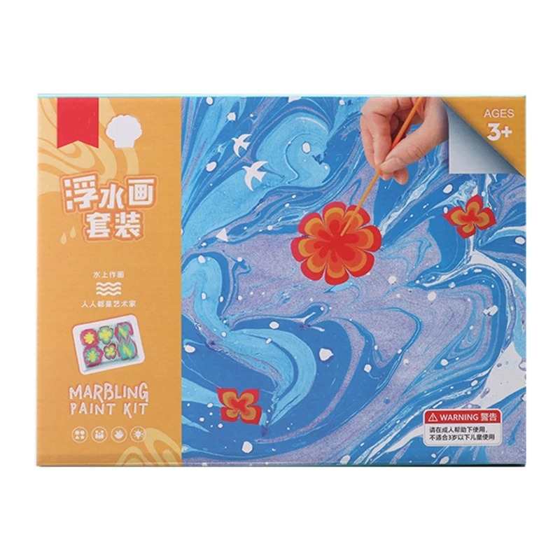 Marbling Water Art Paint Arts Crafts for Girl Boy for Creative Activities 6/