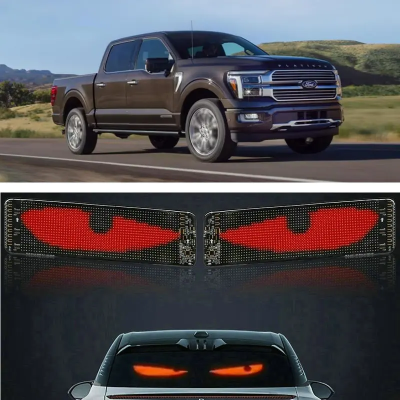 

Car windshield Devil's Eye LED indicator light For ford f150 gt raptor explorer