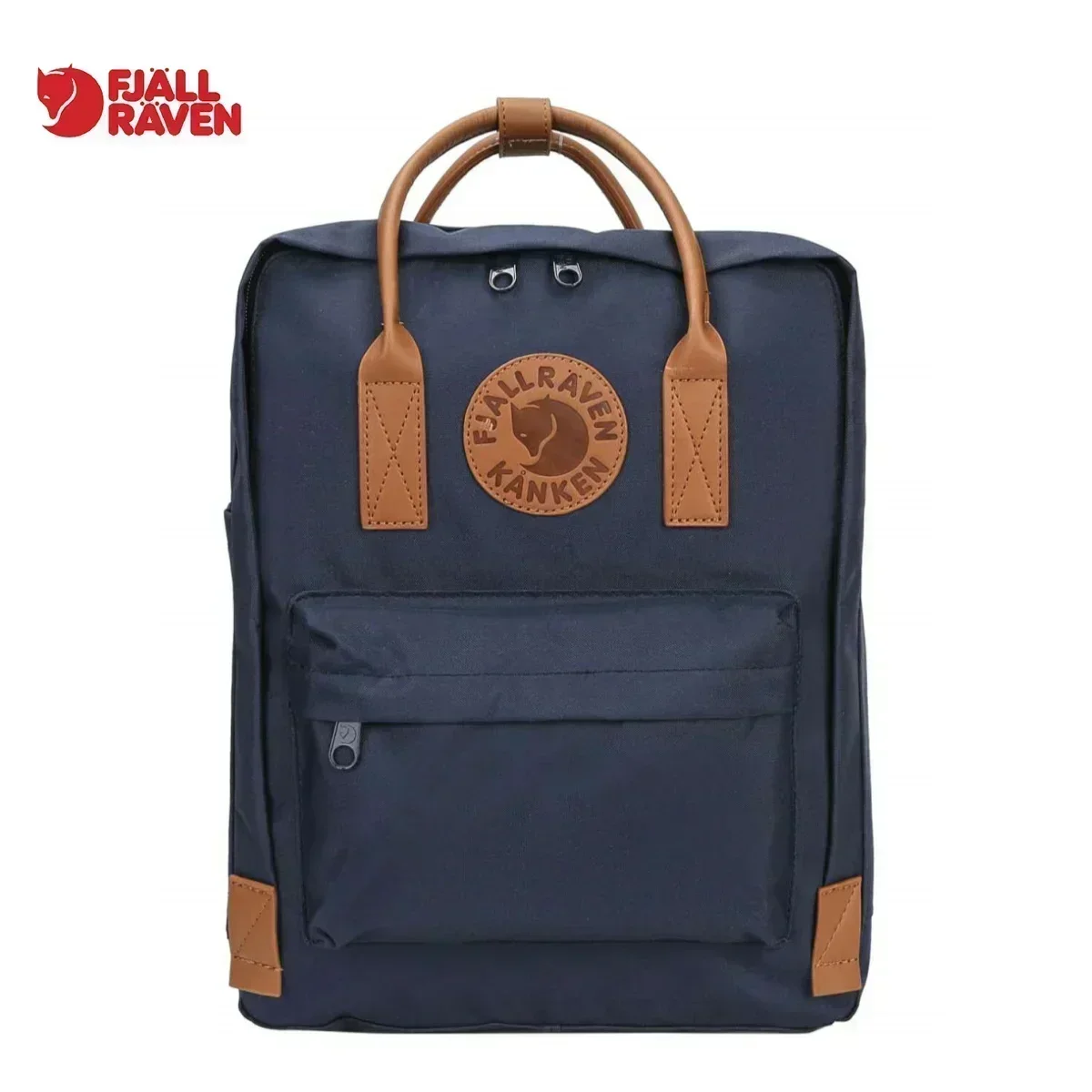 Fjallraven Arctic Fox Kanken No2 حقيبة ظهر سوداء للكمبيوتر G-1000 حقيبة سفر كاجوال #6