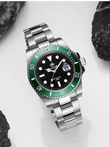 ADDIESDIVE Stainless Steel Watch Men's European and American Business Leisure Quartz Watch Waterproof Outdoor Sports Watch