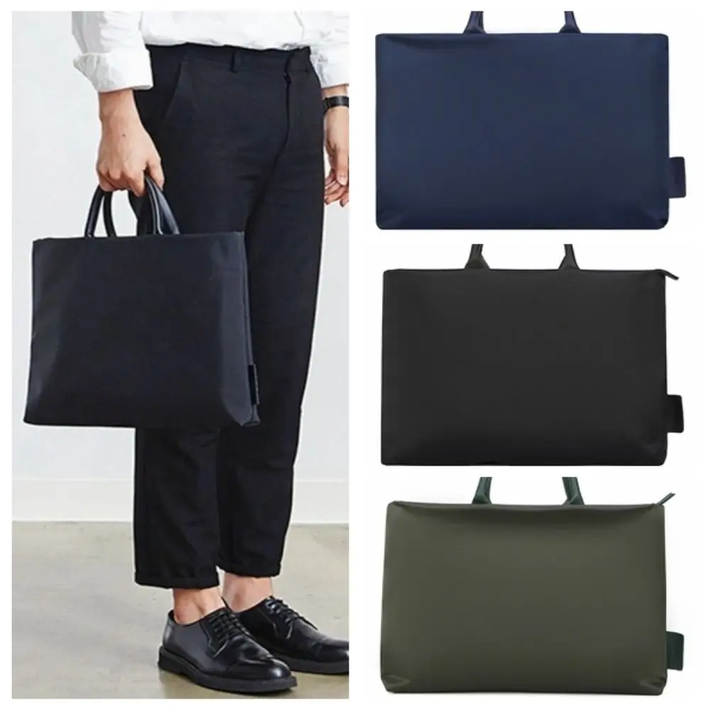 

Versatile Waterproof Laptop Bag Soft Fashionable Laptop Sleeve Bag Nylon Document Bag for Women