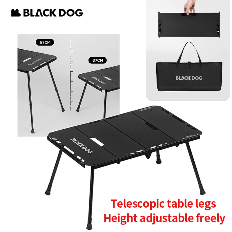 

Naturehike BLACKDOG Edge Field - Tactical Folding Table Lightweight Aluminum Multi Functional Expansion Flexible Combination