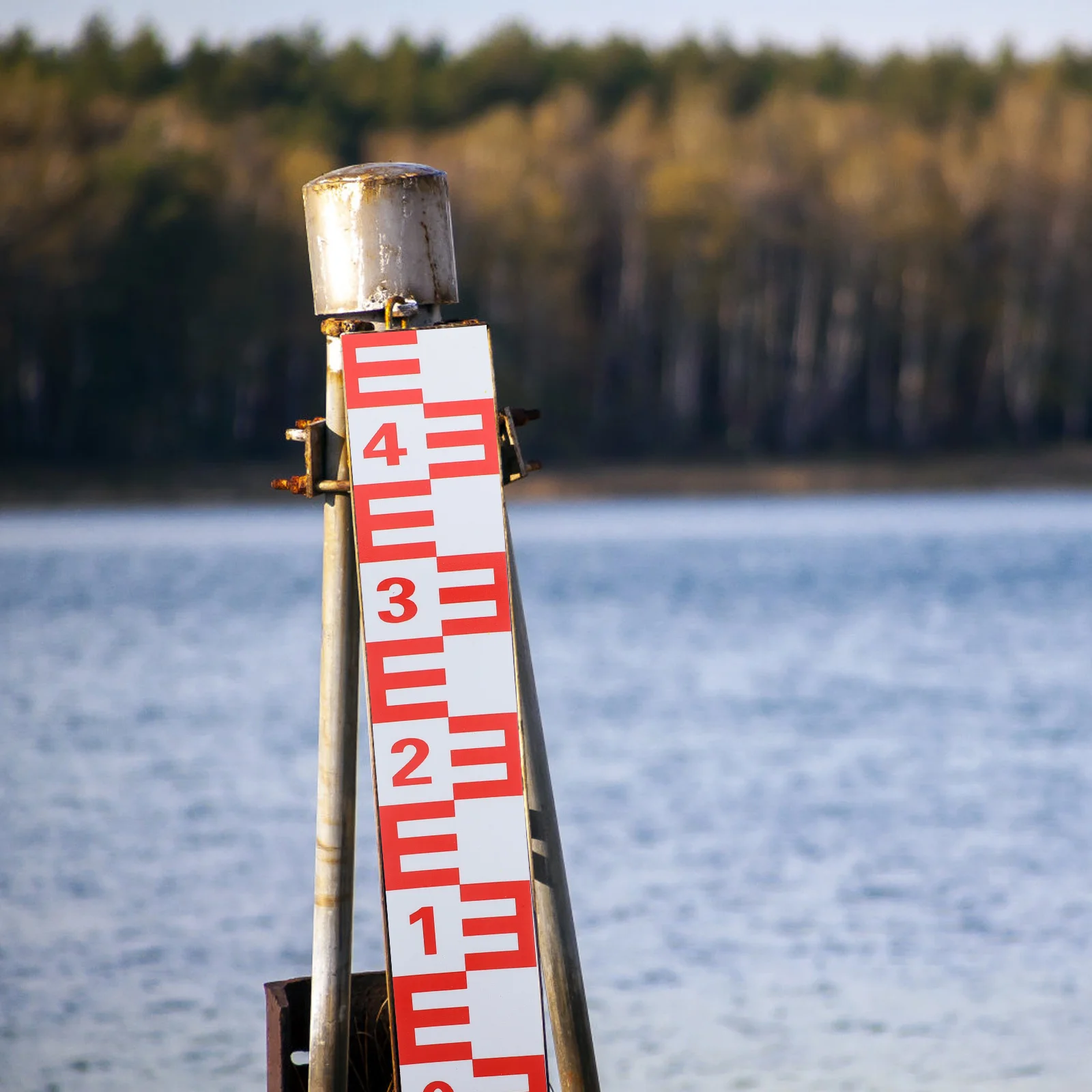 

Self Adhesive Water Level Gauge Tools Reflective Stickers Durable Metal Measuring Ponds Lake Pools Easy Use Night Visible