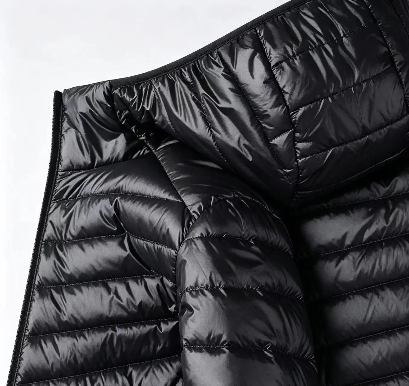 Men Solid Color Hooded Puffer Coat, Winter Lightweight Casual Outdoor Sports Warm Jacket for Male view 5