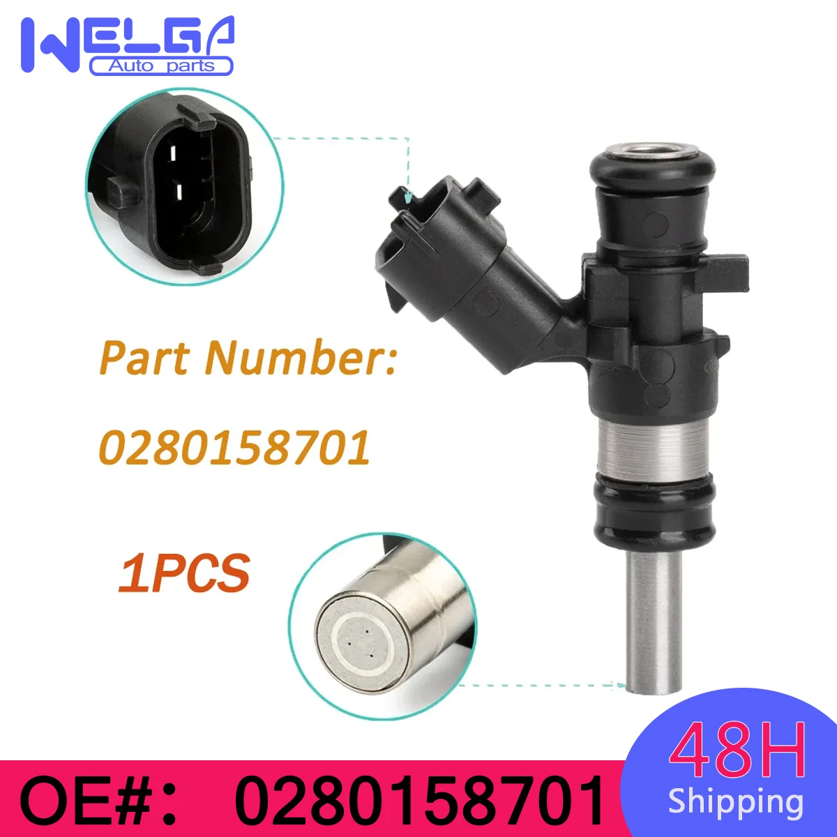 New Urea Injector Nozzle Core 0280158714 0280158701 Single Petrol Spray Nozzle Suitable For SCR System 0-280-158-701