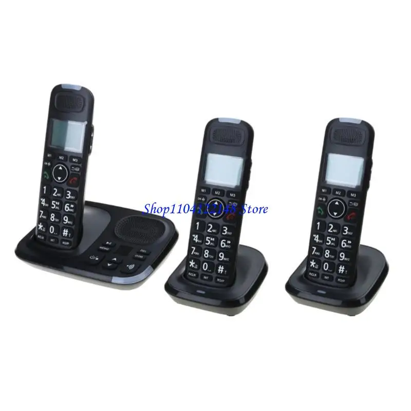 P9FA Home Phone Wireless Telephone For Business And Family Use With Large LCD Display