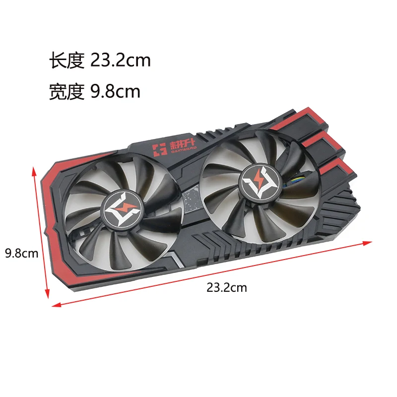 Nuovo per GAINWARD RTX2060 2070 GTX1660ti 1660s Ventola di raffreddamento del telaio della scheda video grafica