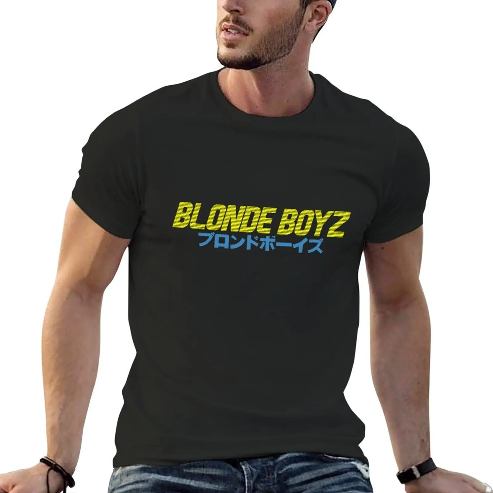 Blonde Boyz T-Shirt customizeds Louboutins kawaii clothes plus size clothes plain white t shirts men