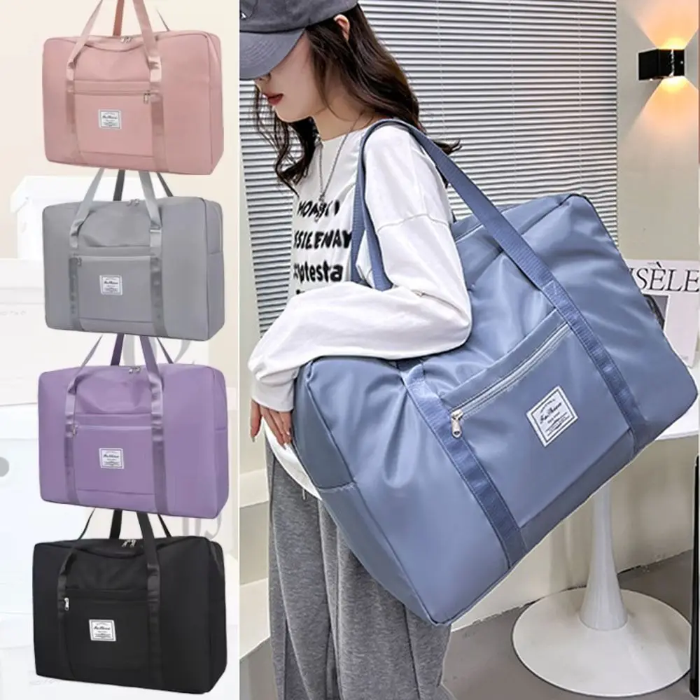 

Oxford Cloth Travel Storage Bag Large Capacity Folding Travel Luggage Bag Waterproof Multifunction Trip Handbags Business Trip