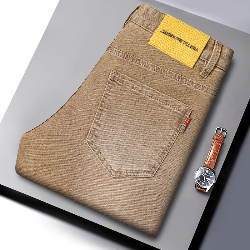 

New Men's Jeans Casual Versatile Low Waist Dstring Resistant to Deformation Spring Summer New Arrival from Guangzhou Xinta...