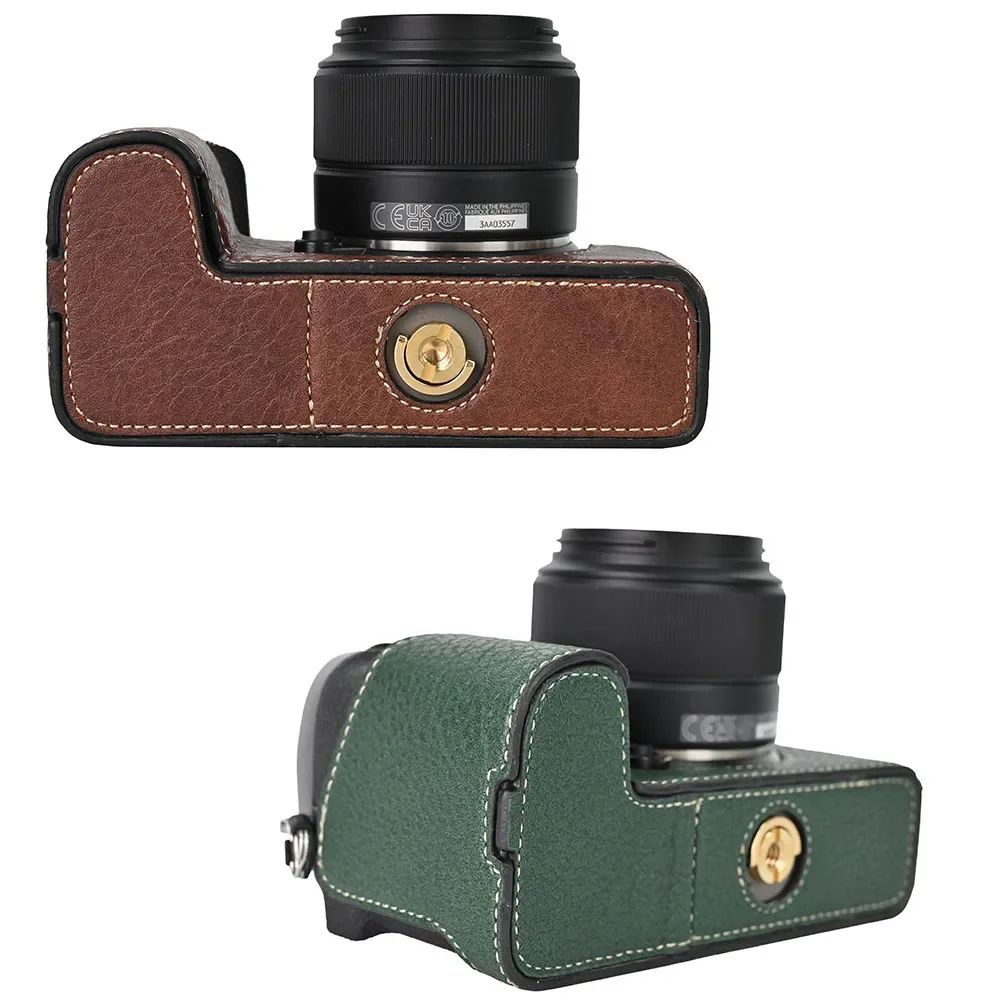PU Leather Camera Case Half Body Cover For Fujifilm XS20 Camera XS20 Casing