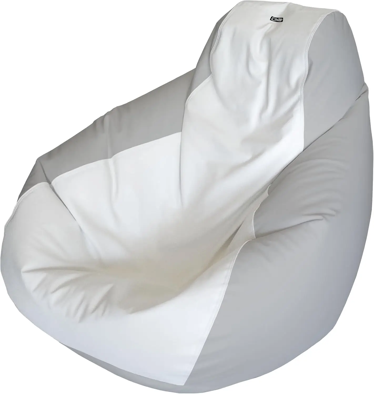 Teardrop Marine Bean Bag Chair Portable Waterproof Lounge Chair Deck Boat Seating Outdoor Beanbag Lounger Footrest Seat Cushion For Patio Dock Medium Multicolor