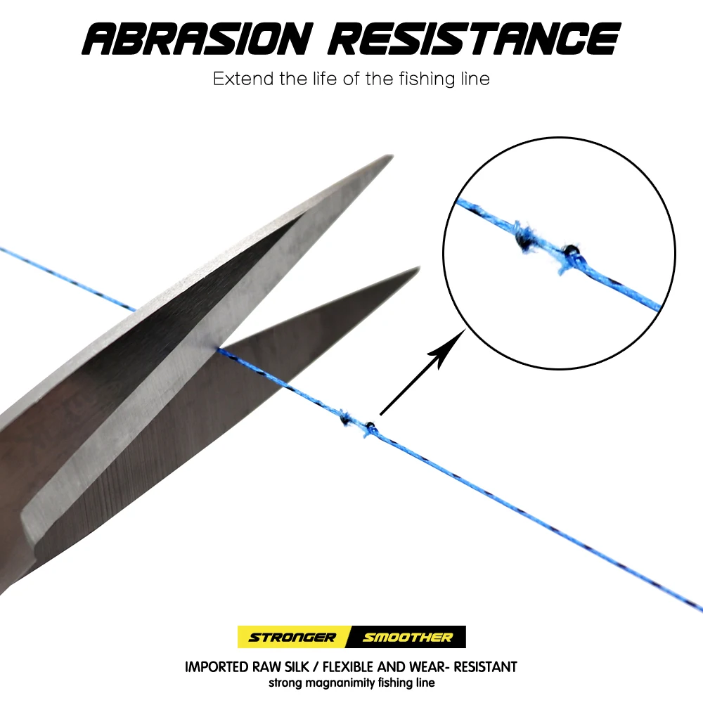 SIECHI Japan 4 Stränge geflochtene Angelschnur 1000 m 300 m Multifilament gesprenkelter PE-Draht Fliege Meer Salzwasser Süßwasser Pesca – Detail 6