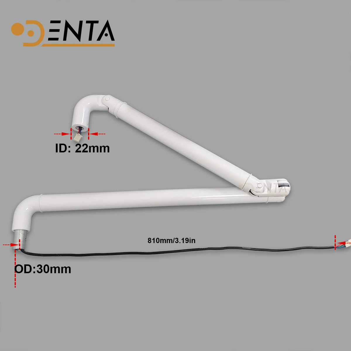 Lamp arm Oral Light LED Arm mounting  For Dental Post Dental Chair unit all-aluminium dental unit part tool fit Belmont Celeb